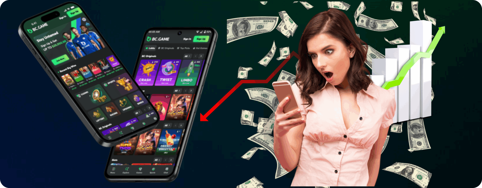 Live Blackjack at BC Game Nepal